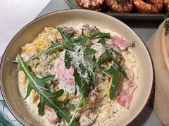 鲜蘑菇奶油意大利面-CHILLAX轻乐时(侨建·Hi City店)