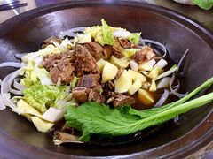 -粘豆包柴火铁锅炖