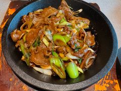 铁板葱爆脆舌-蟹榭·本帮江浙菜·蟹宴(五角场合生汇商场店)