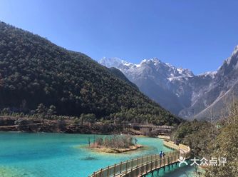 冬天游玩玉龙雪山冰川公园需要看运气