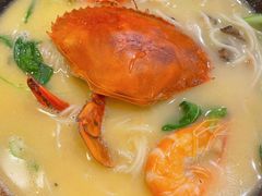 膏蟹汤面-十面欢腾·海鲜面·台式Bistro(长乐路店)
