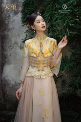 -桃子造型婚纱礼服(凤起广场店)