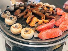 -草家酱蟹炭火烤肉店(珲春南路一店)