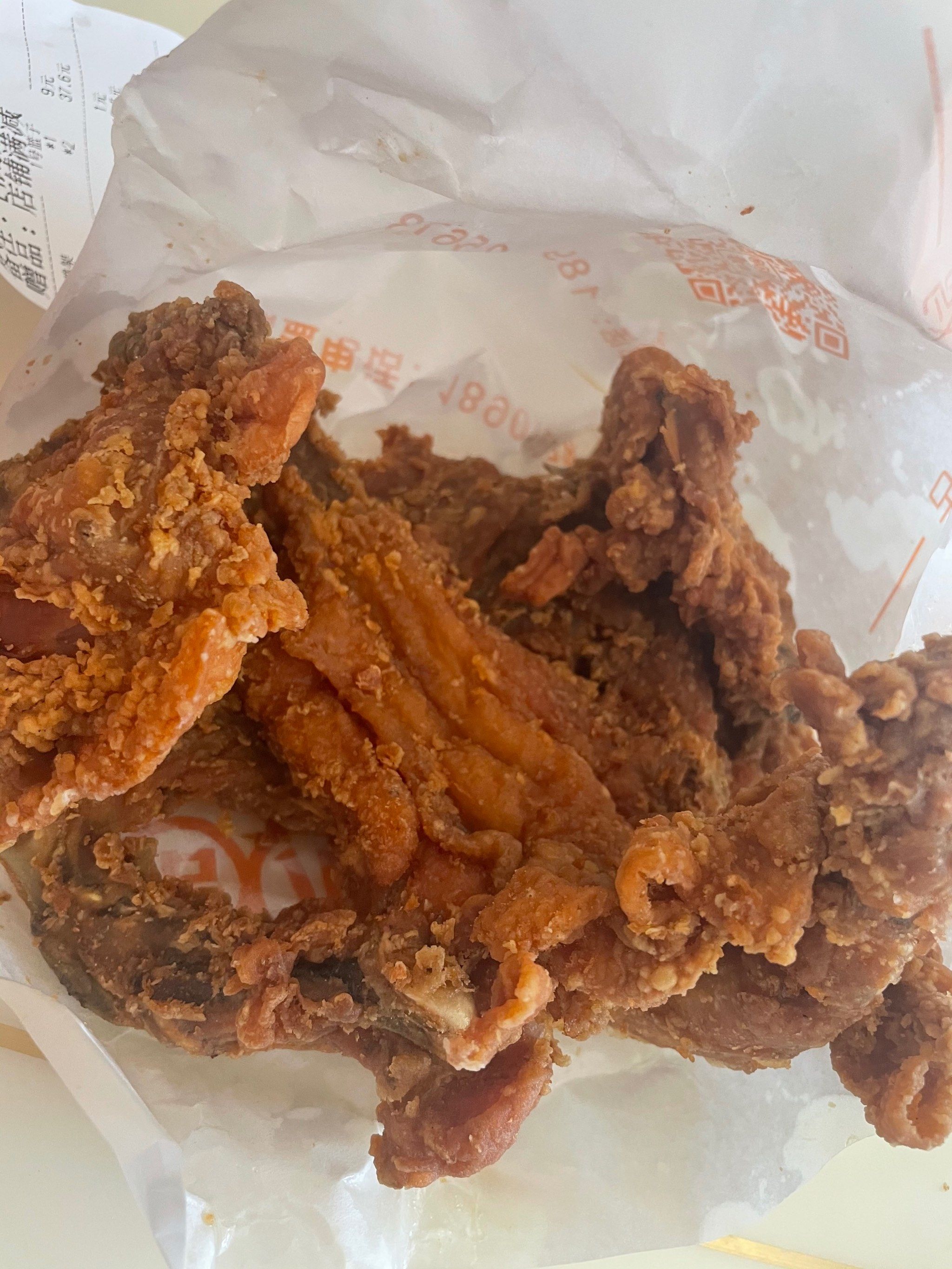 老式炸鸡的感觉 刚出锅时候 酥酥脆脆一口入魂