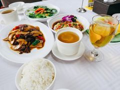 葱油淋清远鸡-金沙湖畔酒店-餐厅