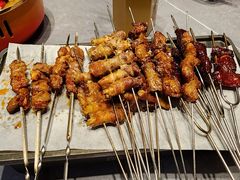 捣椒海盐大油边-鼎原力量吊炉烧烤主题餐厅(临河街店)