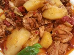 两人新疆沙湾大盘鸡-巴依老爷新疆美食(望京小街店)