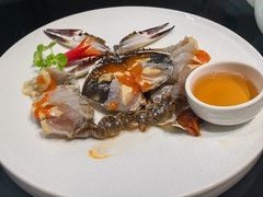 红膏炝蟹-钱塘花园·宁波菜
