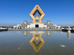 -法门文化景区-合十舍利塔