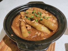 咸鱼鸡粒茄子煲-肥仔文澳门猪骨煲(南京西路店)