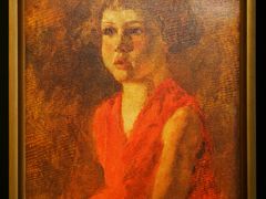 张充仁·油画《赤子》（复制品）-上海油画雕塑院