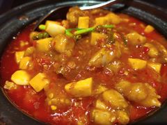 鲜花椒焗牛蛙-粗茶淡饭·隐庐私厨(东亭店)