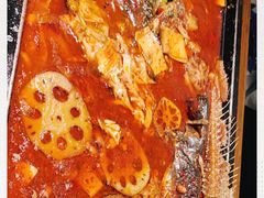 -探鱼·鲜青椒爽麻烤鱼(苏宁广场店)