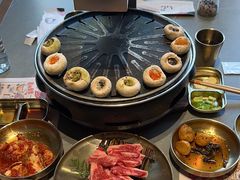 -草家酱蟹炭火烤肉店(珲春南路一店)