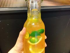 柠檬青桔茶-探鱼·鲜青椒爽麻烤鱼(中天广场店)