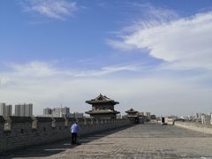 -城墙带状公园-大同古城墙广场停车场