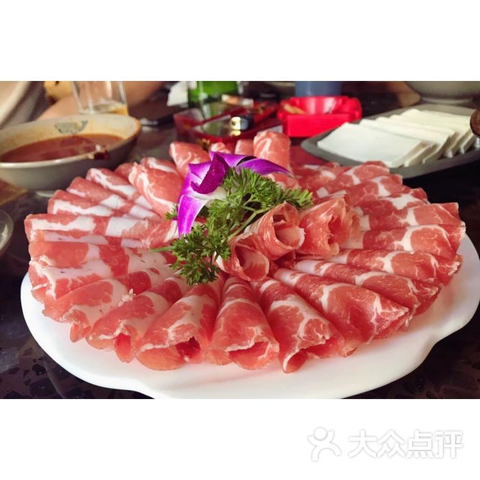 重庆祥七小龙坎老火锅-肥牛图片-西安美食-大众点评网