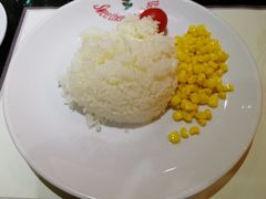 白饭配玉米粒-花园餐厅(铜锣湾店)