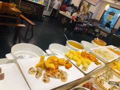 自助取餐区-清心素食自助餐厅(夫子庙店)