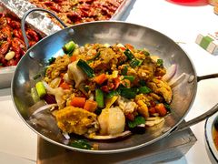 鱼籽鱼杂干锅-老长沙龙虾馆·聚会餐厅(白石洲店)