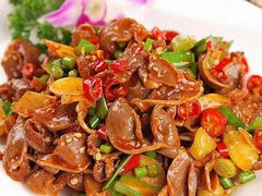 爆炒鸡杂-鱼味馆(万佛湖店)