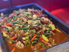 红袍泡椒蛙锅-兔槽江湖菜·重庆璧山兔(水围店)