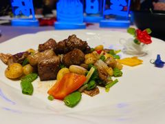 黑椒爆炒雪花牛肉粒-皇朝会.经典传统粤菜(外滩店)