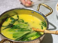 鸡汤现烫鸡毛菜-川味里•商务宴请•团建聚餐(清湖店)