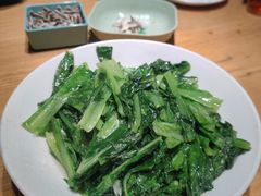 清炒油麦菜-龚兴城鱼羊吉·家传湖北菜(苗栗路总店)
