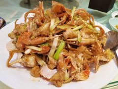 葱姜爆炒蟹腿肉-荣粤酒家·融合粤菜