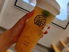 凤梨金桔奶绿-眷茶(大卫城10楼店)