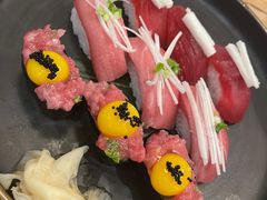 金枪鱼手握寿司拼盘-Hatsune隐泉日式料理(SKP店)