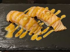 三文鱼火焰寿司-天狗山料理(省体店)