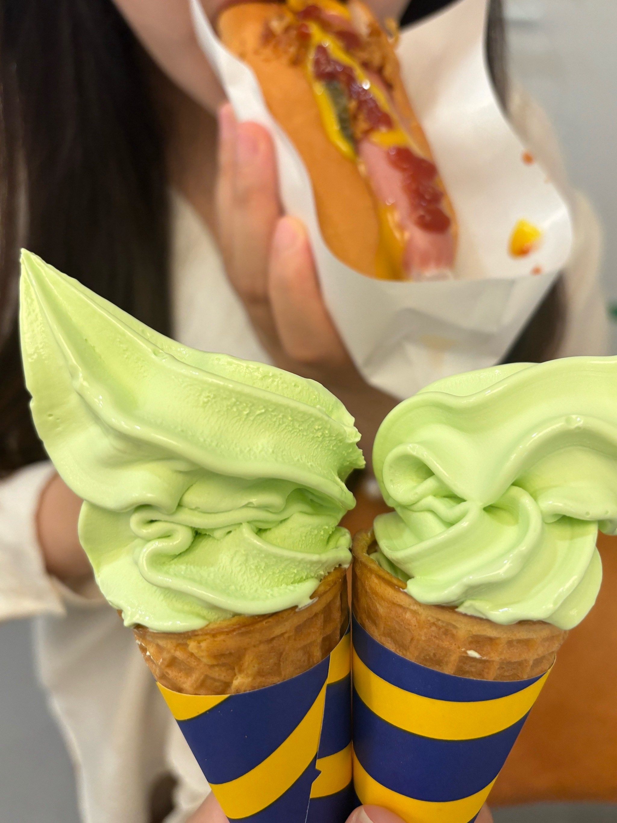 宜家牛油果口味冰淇淋!