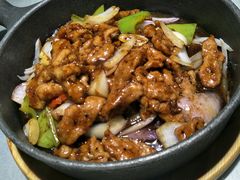 铁板黑椒牛肉-鸭王烤鸭店(三里河店)