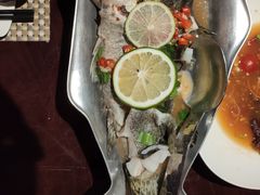 青柠汁蒸桂鱼-食肆&Fourteen(武林夜市店)