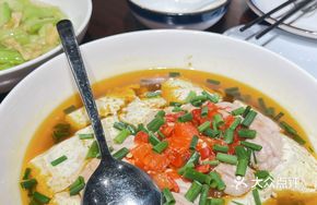 Pork Brain Steamed with Stinky Tofu