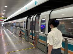 -龙阳路磁悬浮列车总站-停车场