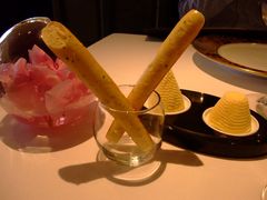巨好吃的蒜香面包条-Caprice(香港四季酒店)