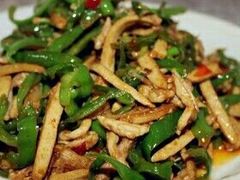 青椒香干炒肉丝-冶春茶社(太和广场店)