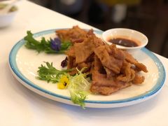 青岛老炸肉-开海·红岛海鲜虾水饺(石老人店)