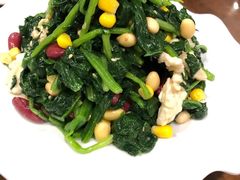 八宝菠菜-老兰家传统烧烤炒菜泡馍(小南门店)