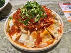 凉拌荷包蛋-浩海火燒雲傣家菜(合生汇店)