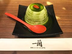 抹茶杏仁豆腐-天然豚骨拉面专门店 一兰(铜锣湾店)