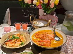 香浓古法咖喱大头虾配烤面包-芭札·Thai泰国餐厅(同和金铂天地店)