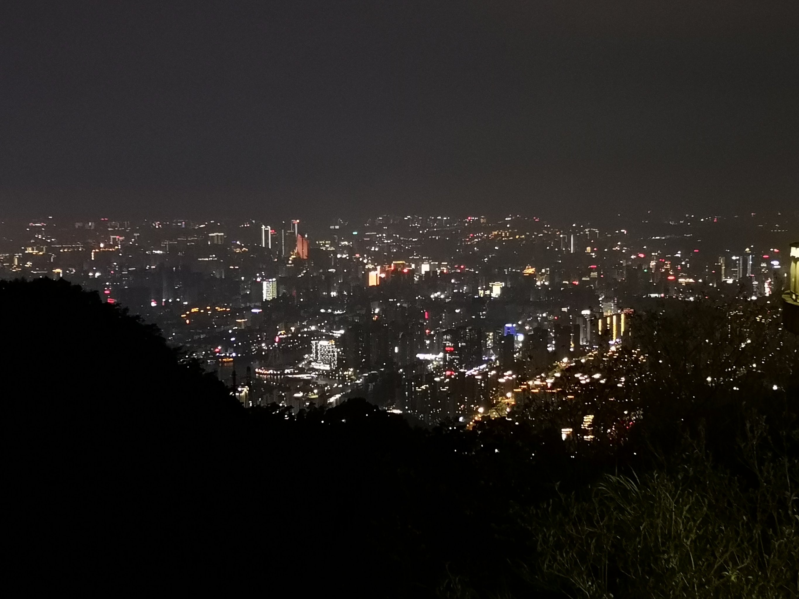 鼓岭夜景图片