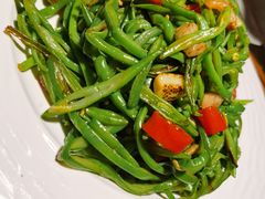 干炒扁豆丝-味莊·青岛菜(云霄路店)
