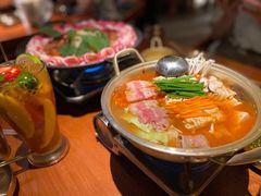 泡菜肥牛部队锅-春熙台韩国料理·章鱼肥牛(西丽店)