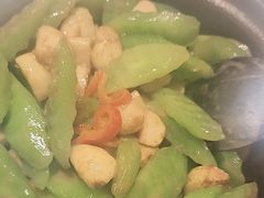 啫啫莴笋煲-茉里粤菜(皇姑万象汇店)