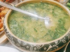 豆汤青菜钵-嘎嘎鸭脑壳(蜀汉路店)